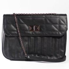 Imagem de Bolsa Tereza Matelassê Alça Corrente Off White-Feminino