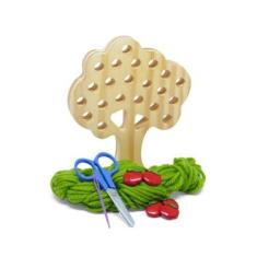 Imagem de Brinquedo De Madeira Alinhavo Árvore Macieira, Da Pachu P-01