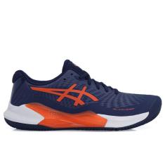 Imagem de Tênis Asics Challenger 14 Clay Masculino Azul Laranja