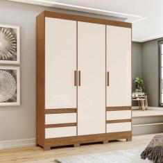 Imagem de Guarda Roupas 3 Portas 4 Gavetas B55 - Briz