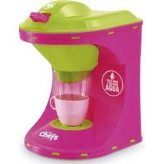 Imagem de Cafeteira Little Chefs Brinquedo Com Compartimento Para Agua Usual