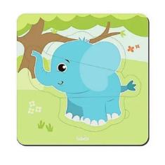 Imagem de Quebra-Cabeça Baby Elefante - 8018 - Babebi