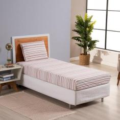 Imagem de Jogo De Lençol Dia A Dia Estampado 2 Peças Solteiro 80% Algodão / 20%