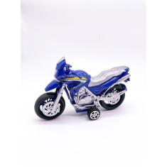 Imagem de Motocicleta Pullback Binquedo: Divirta-se acelerando com essa incrível miniatura!