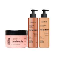 Imagem de Kit Esfoliante Hidratante Sabonete Melancia Corpo Labotrat
