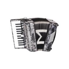 Imagem de Acordeon 48 Baixos Michael Acm4803n Pbk Perolado Com Case
