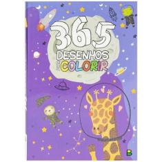 Imagem de Livro - 365 Desenhos Para Colorir (Roxo)