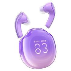 Imagem de Fone Ear Acefast T9 Wileress BT LED Crystal Purple