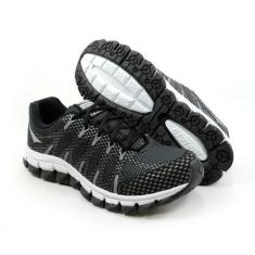 Imagem de Tenis let-s adulto masculino  envio hoje lest-20, Preto prata