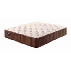 Imagem de Colchão Queen 35x158x198cm Molas Superlastic Sensazione Ecoflex Marrom/Bege