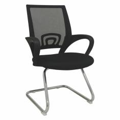 Imagem de Cadeira para Escritório Visitante Executiva Preto