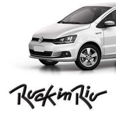 Imagem de Emblema Black Fox Saveiro Gol Rock In Rio 2013 Resinado