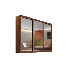 Imagem de Guarda Roupa Casal 3 Portas De Correr E 6 Gavetas C- Espelho Passion-atlanta Cumaru