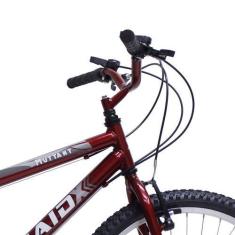Imagem de Bicicleta Aro 24 Masculina 18v Muttant Saidx, Vermelho