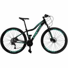 Imagem de Bicicleta Aro 29 Cripto 18v Absolute Hidráulica Trava K7, Preto, Verde