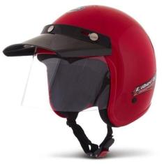 Imagem de Capacete Moto Aberto Pro Tork Liberty Compact, VERMELHO, 56