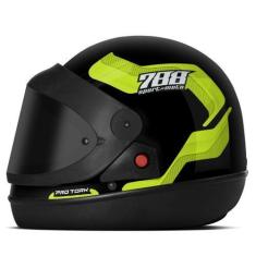 Imagem de Capacete Moto Fechado Pro Tork Sport Moto 788 San Marino com Viseira F