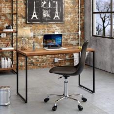 Imagem de Escrivaninha 120cm Dynamica Compace Nogal