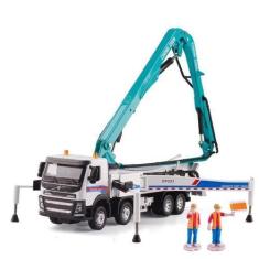 Imagem de Caminhão de brinquedo Wokex, simulação em escala 1/50, concreto mecâni