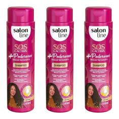 Imagem de Salon Line Sos Poderosos Shampoo 300ml (Kit C/03)