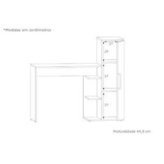 Imagem de Escrivaninha Est021 1 Porta /Off White Estilare Móveis