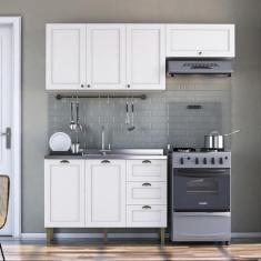 Imagem de Cozinha Compacta Lavanda 6 PT 3 GV Branca