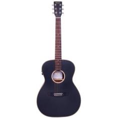 Imagem de Violao Rozini Rx330 Eq F M Top Triple Ativo Bk Fosco Mogno