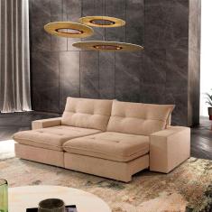 Imagem de Sofá Athenas Linho 02 Módulos 90 Cm B25cm Meu Sofá Online A226 Linho Bege