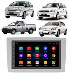 Imagem de Kit Multimidia Android Corsa Montana 02 04 08 10 12 7 Pol Youtube - E-