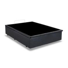 Imagem de Base Box Baú Casal Sintético Cinza - 39x138x188 - Spmóveis