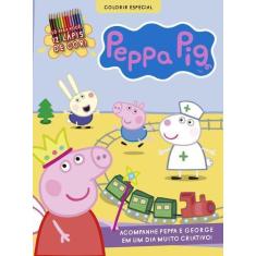 Imagem de Livro - Peppa Pig - Colorir - Especial
