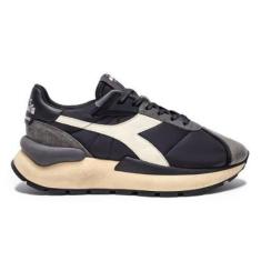 Imagem de Tênis Casual Diadora Mercury Elite Preto e Branco Unissex 38 BLACK/WHITE PRISTINE Diadora-Unissex