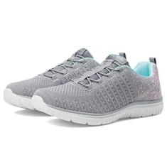 Imagem de Skechers Tênis feminino Virtue, Cinza/Multi, 36