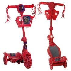 Imagem de Patinete Infantil Criança Vingadores 3 Rodas Musical
