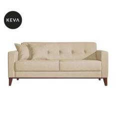Imagem de Sofá 2 Lugares Kivik Poliéster Botonê Bege - Mobly