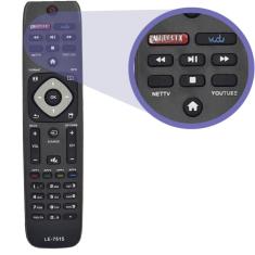 Imagem de Controle Remoto TV Philips SmartTV Netflix Vudu LE-7515