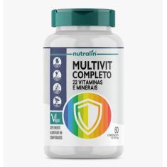 Imagem de Multivitamínico Multivit Completo 22Vitamin+Minerais 60Caps - Nutralin