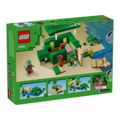 Imagem de Lego Minecraft A Casa Tartaruga De Praia