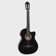 Imagem de Violão Elétrico Giannini NF-14 ceq bk Nylon Preto NF14