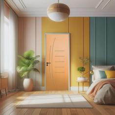 Imagem de Porta de Madeira Maciça 210x90cm Friso 12 Jb Portas Tauari