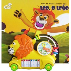 Imagem de Hora de Tocar e Cantar Com - Léo, o Leão - Cedic - 9788575305744