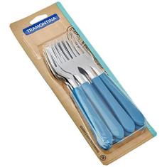 Imagem de Conjunto Garfos Mesa Inox 12pcs Leme Azul Tramontina