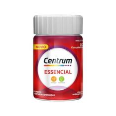 Imagem de Centrum Essencial, Multivitamínico Adulto, Suplemento Vitamínico com Vitaminas B1, B2, B5, B6, Vitamina D, e Vitamina C, 30 Comprimidos