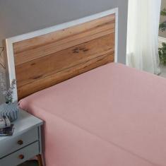Imagem de Lençol Sem Elástico King Size 200 Fios 100% Algodão Roupa De Cama Box