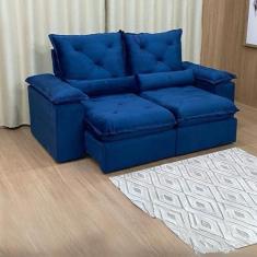 Imagem de Sofá Retrátil e Reclinável Confortável com 1,90m de Largura e Abertura