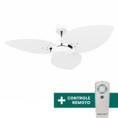 Imagem de Ventilador De Teto Com Controle Remoto Natuvent Dahlia No Light 3 Pás