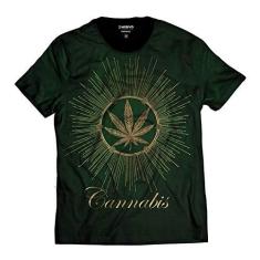 Imagem de Camiseta Cannabis Marijuana Erva Verde