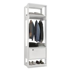 Imagem de Guarda Roupa Modulado Titan Com Porta Branco - Móveis Leão