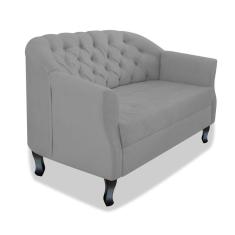 Imagem de Namoradeira Julia A02 Corano - Amarena Móveis Cor Cinza