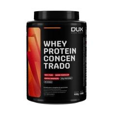 Imagem de Whey Protein Concentrado Pote (900g) - Sabor: Caramelo Salgado - Dux N